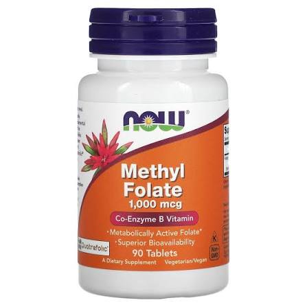 NOW METHYL FOLATE 1000MG X90