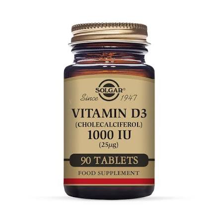 SOLGAR VIT D3 1000IU X 100 GELS