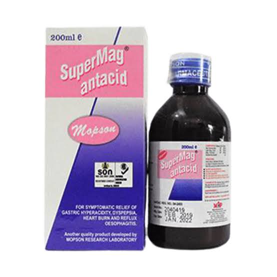 SUPERMAG ANTACID 200MLS