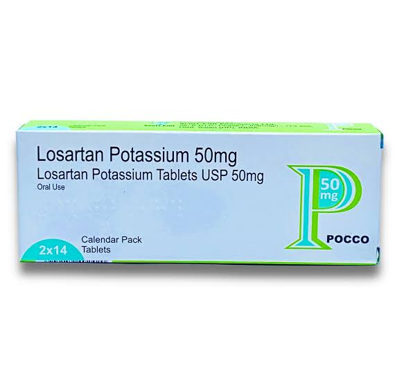 LOSARTAN 100MG X 28 POCCO