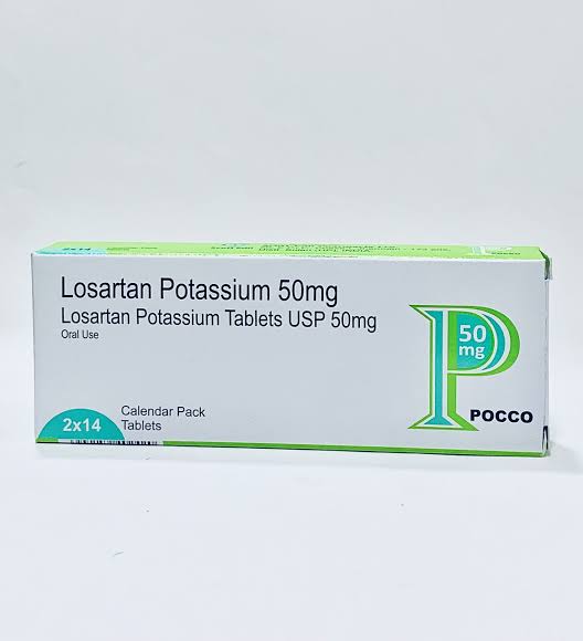 LOSARTAN 100MG X 28 POCCO