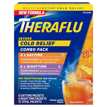 THERAFLU SEVERE COLD RELIEF X6 DAY TIME