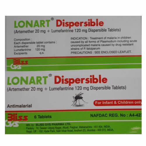 LONART DISPERABLE FOR INFANT AND CHILDREN X6