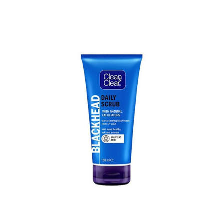 CLEAN & CLEAR BLACKHEAD CLEANSER SCRUB 150ML