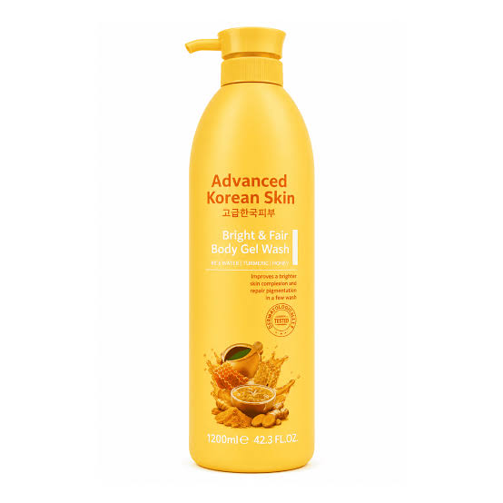 ADVANCED KOREAN SKIN BRIGHT & FAIR VITAMIN CBODY GEL WASH 1200ML