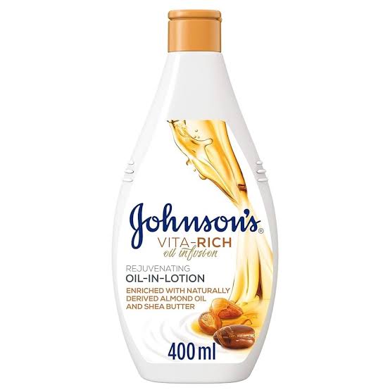 JOHNSONS VITA RICH OIL INFUSION BODY LOTION 400ML