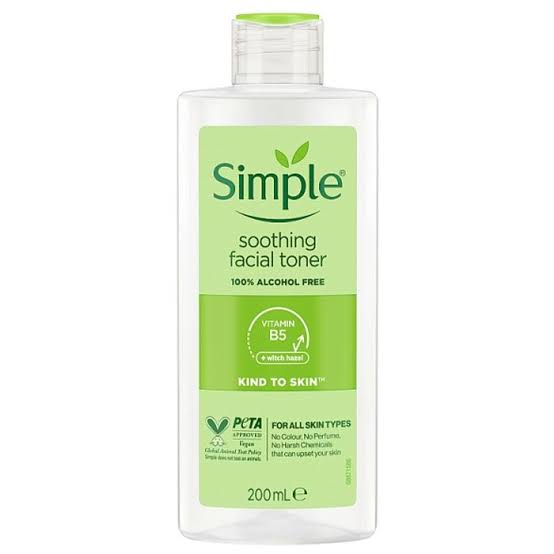 SIMPLE SOOTHING FACIAL TONER 200ML