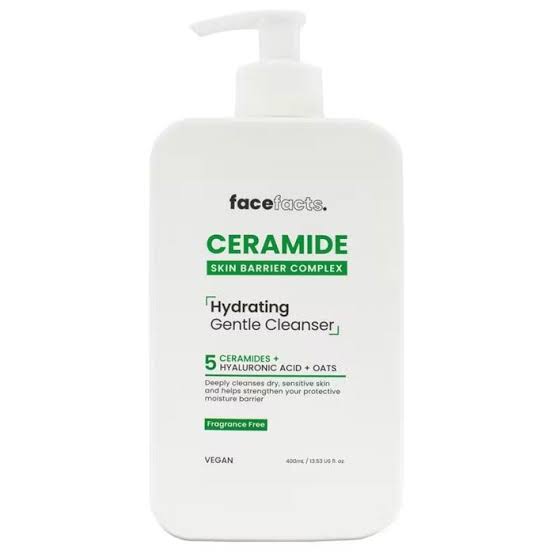 FACEFACTS CERAMIDE HYDRATING CLEANSER 400ML