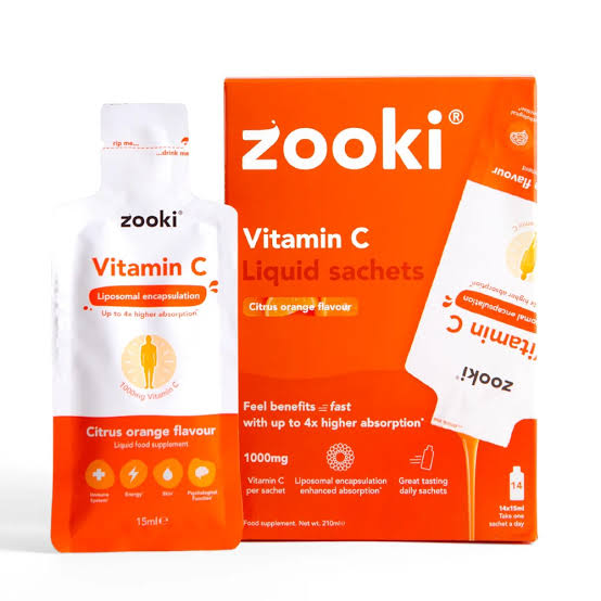 ZOOKI VITAMIN C CITRUS ORANGE   LIQUID X30 1000MG