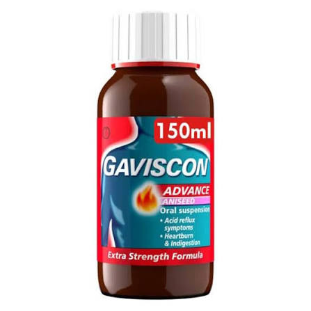 GAVISCON ADVANCE ANISEED FLAVOUR 150ML