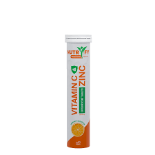 NUTRIFY VIT C & ZINC EFF TABSX