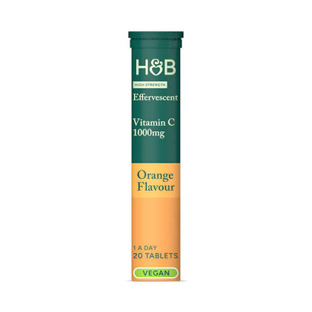 H&B EFFERVESCENT VITAMIN C 1000 MG + ZINC X20 MIX