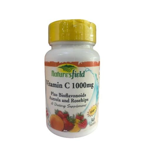 NATURESFIELD VITAMIN C 1000MG X30
