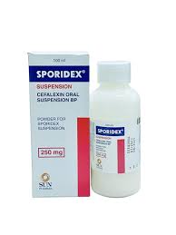 SPORIDEX SUSP 125MG 100MLS