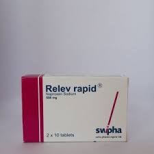 RELEV RAPID 550MG X 20 TABS