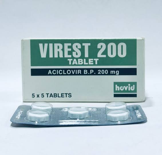 VIREST 200MG X 25 TABS