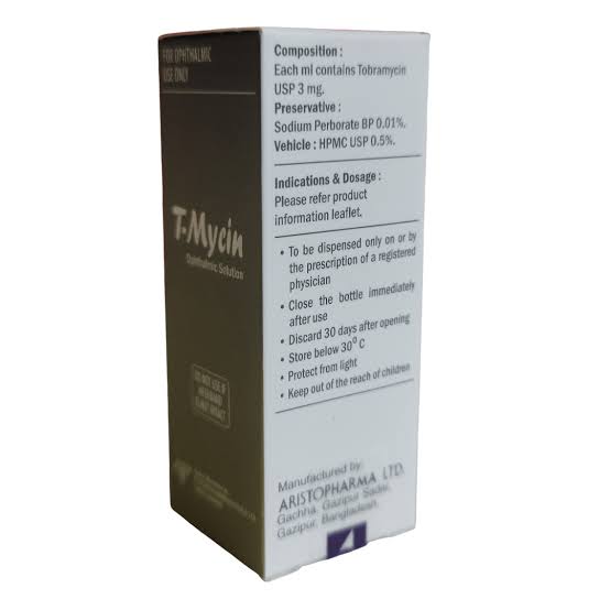 T-MYCIN EYE DROPS 5ML
