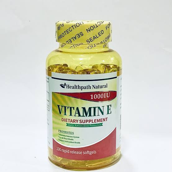 HEALTHPATH NATURAL VITAMIN E SUPP 10001U X100
