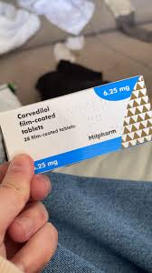 CARVEDILOL 6.25MG TABS X 28 NHP