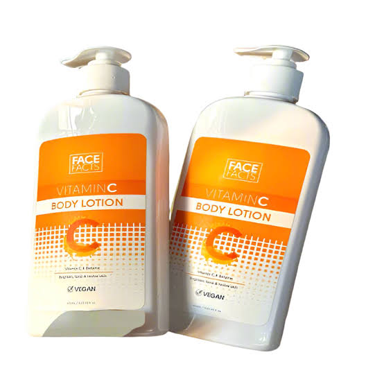 FACEFACTS VIT C BODY LOTION 400MLS