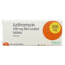 TEVA AZITHROMYCIN 500MG X3