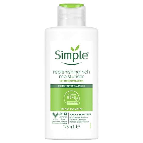 SIMPLE REPL RICH MOIST 125MLS