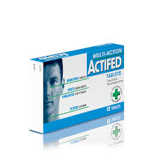ACTIFED MULTI ACTION TABS X 12