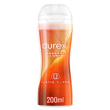 DUREX MASSAGE LUBE YLANG 200MLS