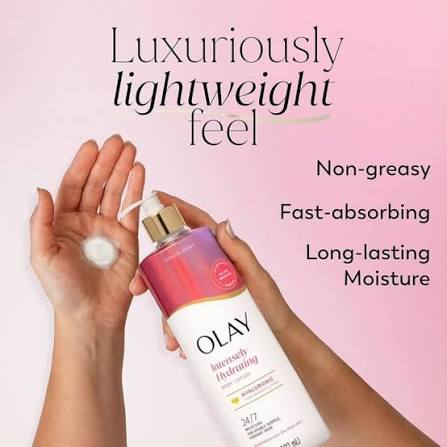 OLAY  HYALURONIC LOTION 502ML