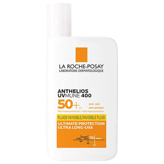 LA ROCHE POSAY ANTHELIOS UCMUNE 400 SUNSCREEN FLUID INVISIBLE  50ML