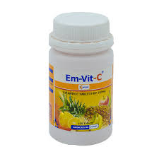 EM-VIT-C 100MG X 100 TABS COLOR