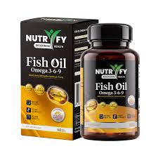 NUTRIFY FISH OIL OMEGA 3-6-9 1000MG X60