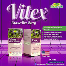 NATURE'S FIELD VITEX CHASTE TREE BERRY 500MG X100