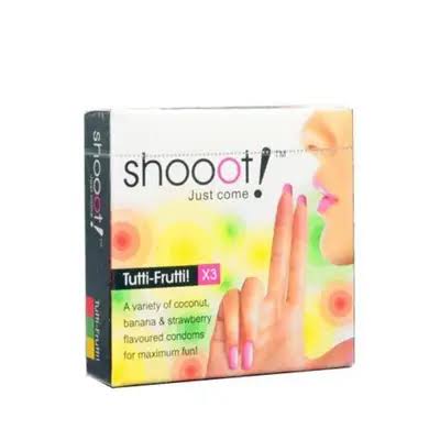 SHOOT TUTTI-FRUTTI CONDOM X 3