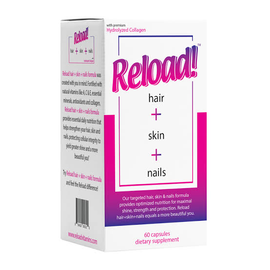 RELOAD HAIR + SKIN + NAILS X60