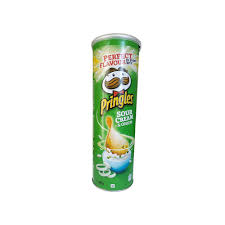 PRINGLES SOUR CRM& ONION 165G