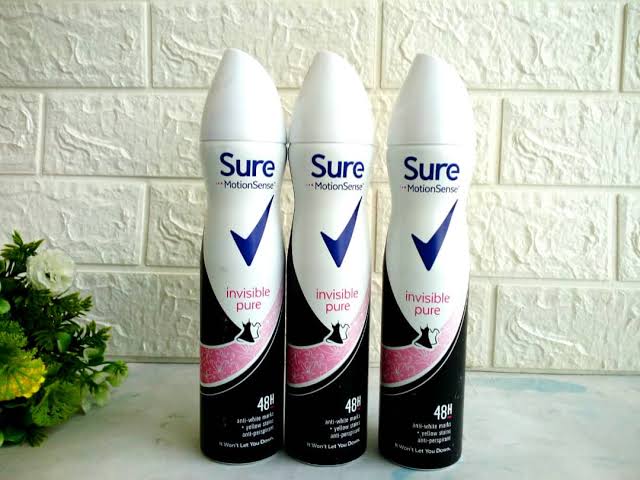 SURE INVISIBLE PURE SPRAY 250ML