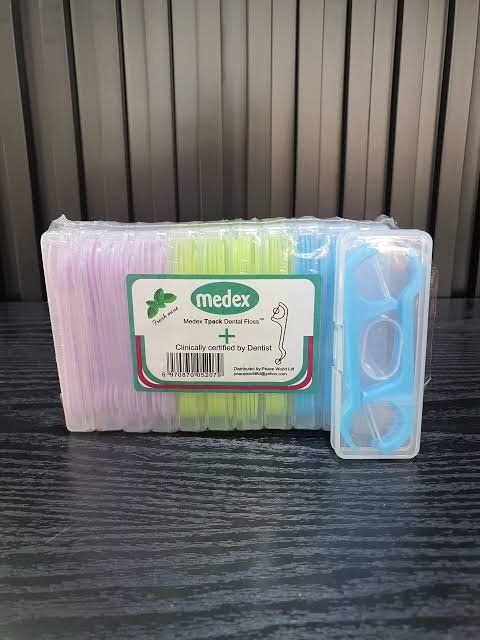 MEDEX DENTAL FLOSS X 100 PCS