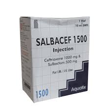SALBACEF 1500MG X 1 AQUATIX