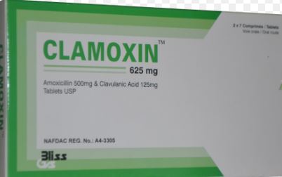 CLAMOXIN 625MG TABLET