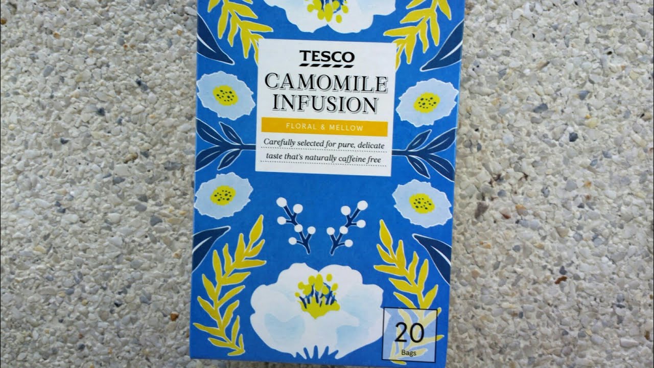 TESCO CAMOMILE TEA X 40