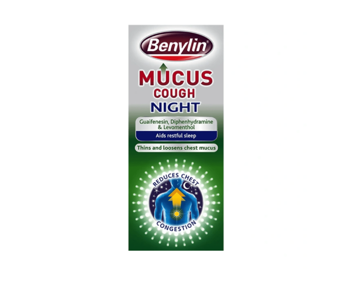 BENYLIN MUCUS NIGHT 150MLS