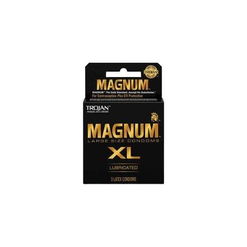 TROJAN MAGNUM XL CONDOMS X3