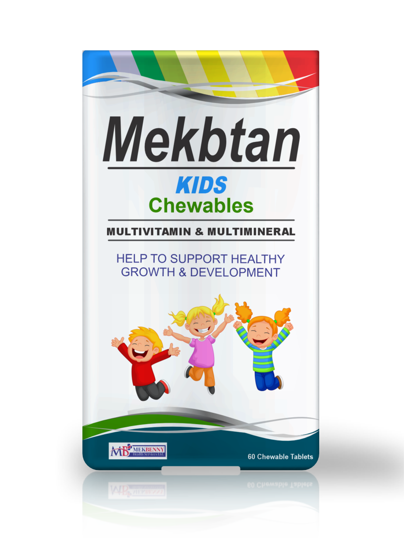 MEKBTAN KIDS CHEW TABS X 60