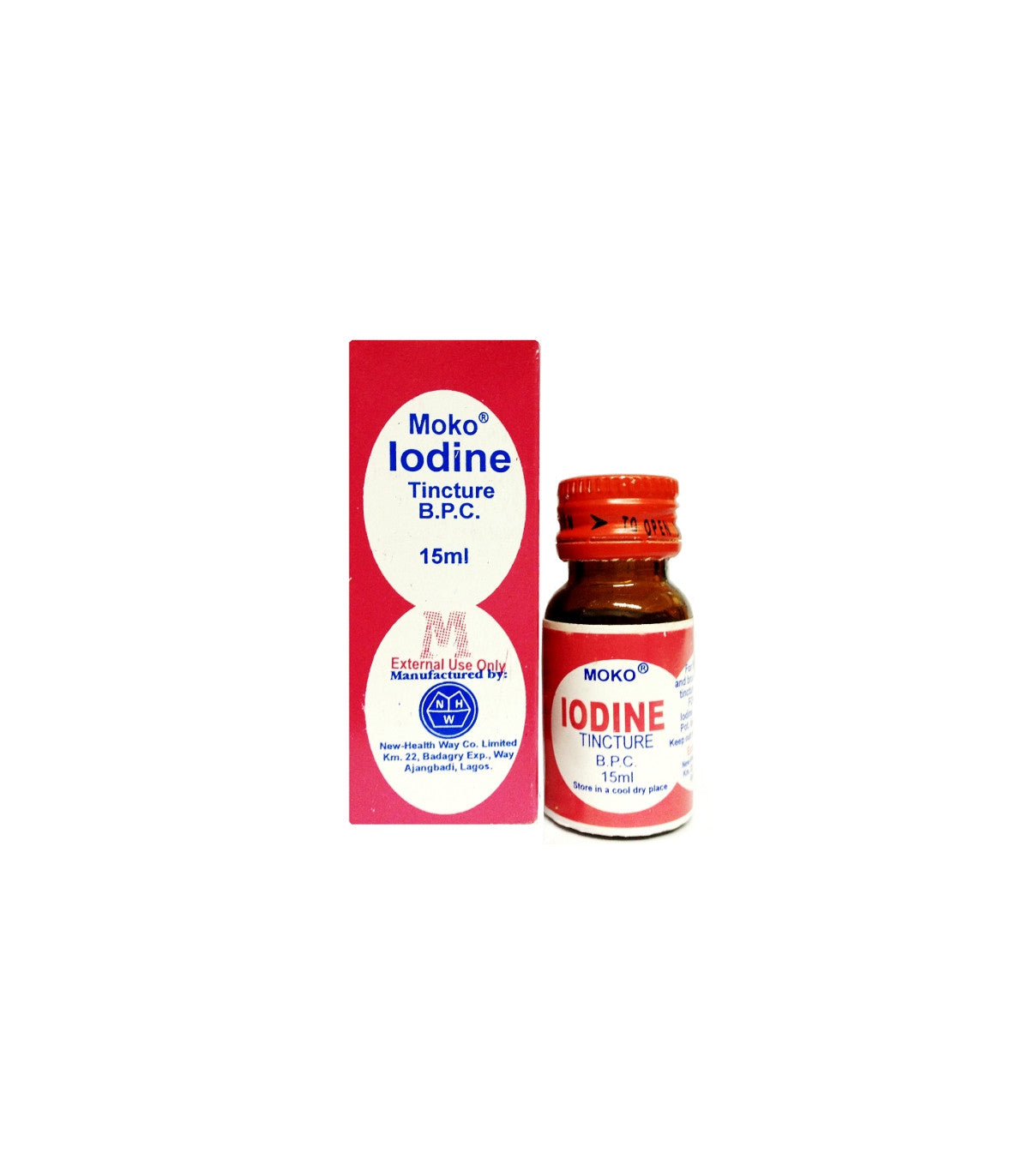 MOKO IODINE 15MLS