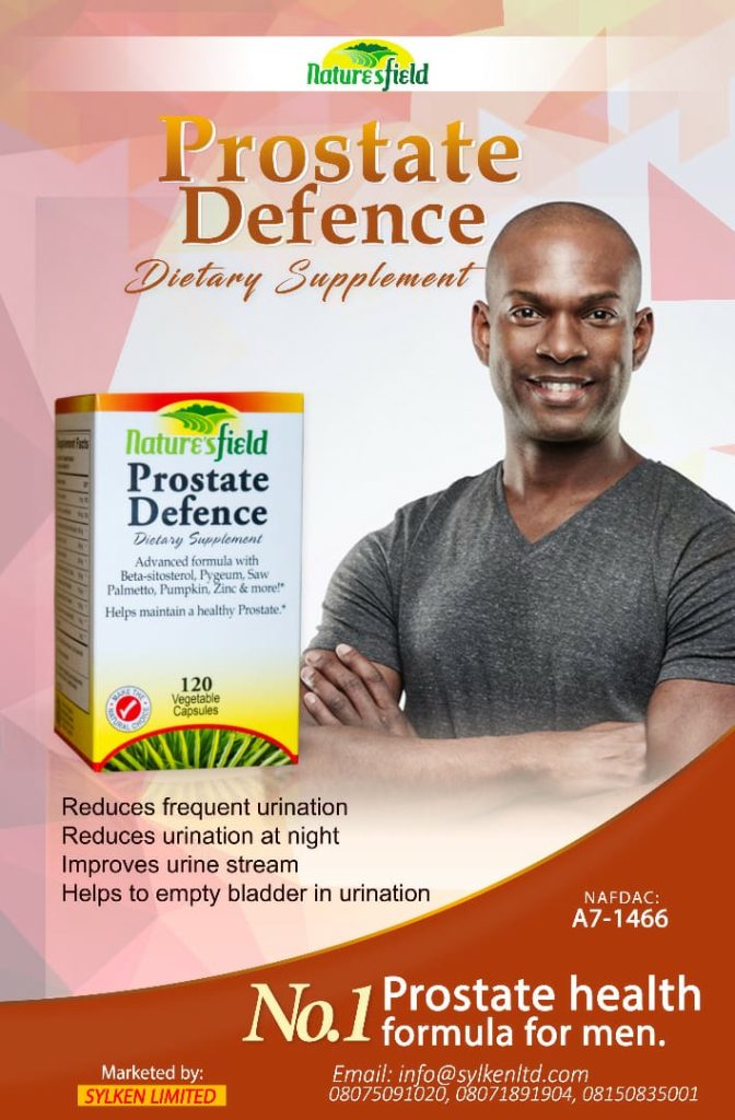 NATURE'S FIELD PROSTRATE DEFENSE X120