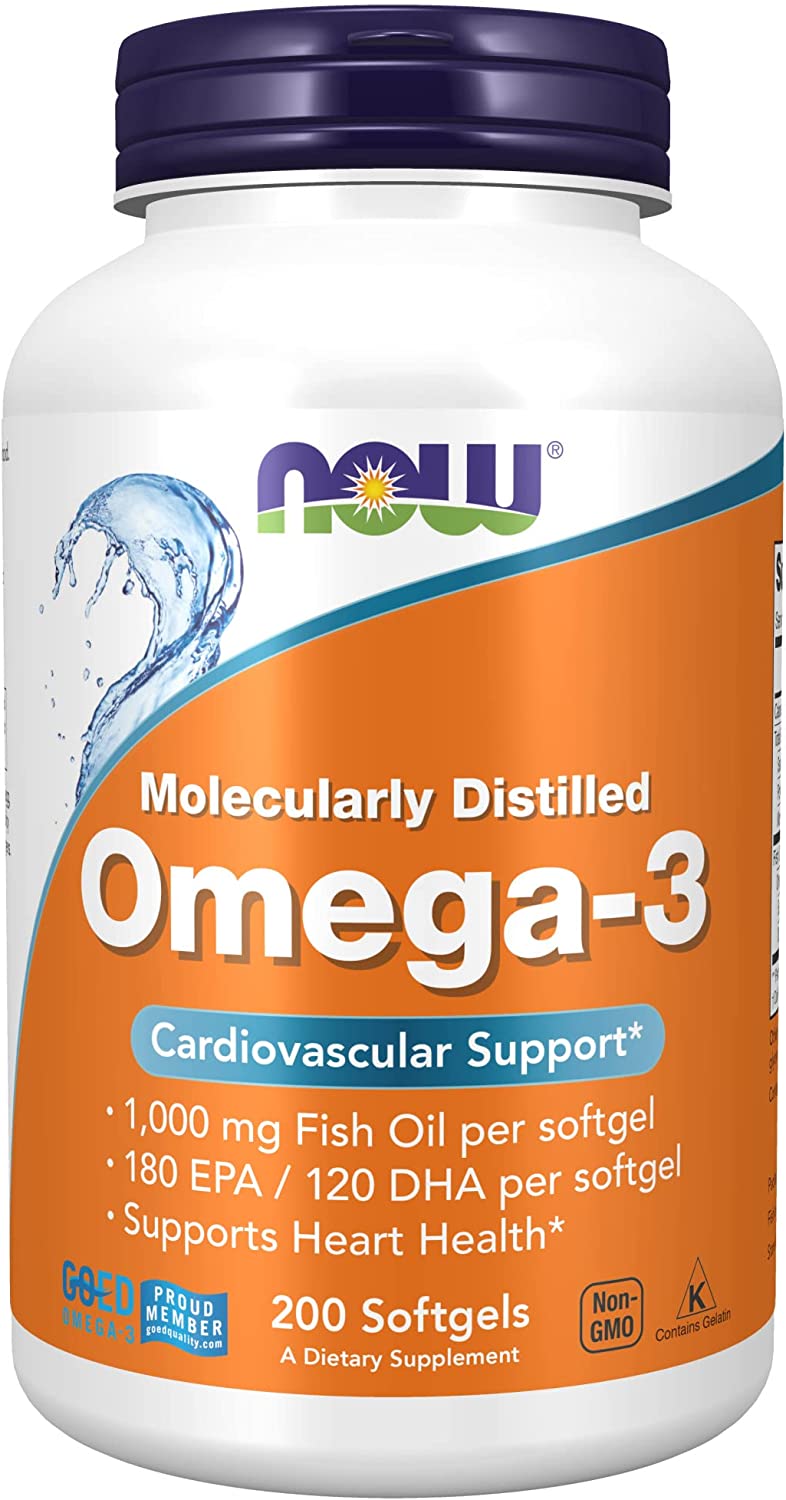 NOW OMEGA-3 FISH OIL X 100
