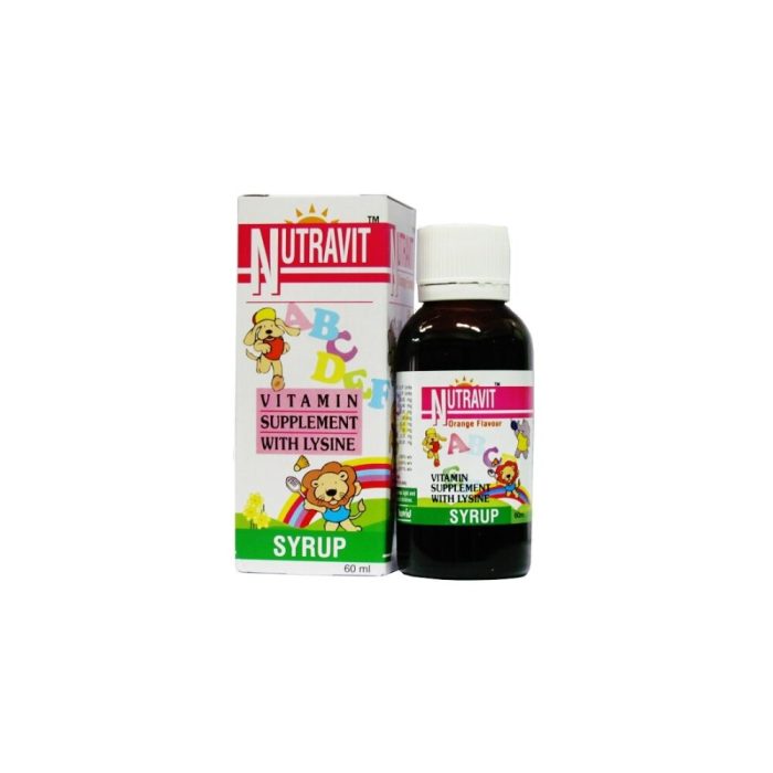NUTRAVIT SYR 60MLS