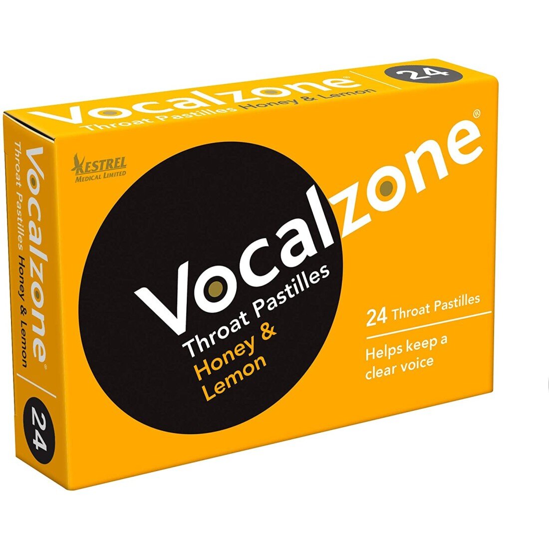 VOCALZONE HONEY LEMON X 24