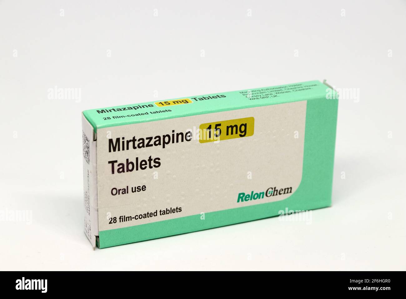 MIRTAZAPINE TABLETS 15MG X28